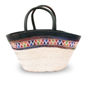 Couffin paille model chic 35 x 23 cm